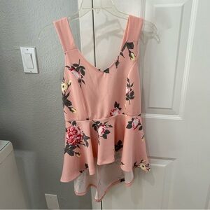 NWT Streetwear Society High Low Pink Top